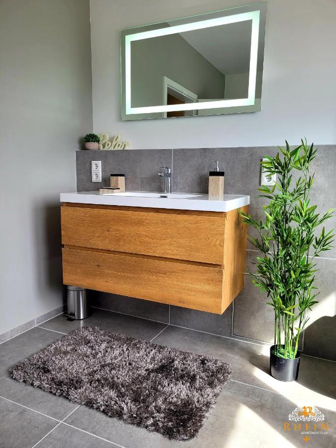 Top Modernes Rhein Apartment Vallendar Mit Balkon Kültér fotó